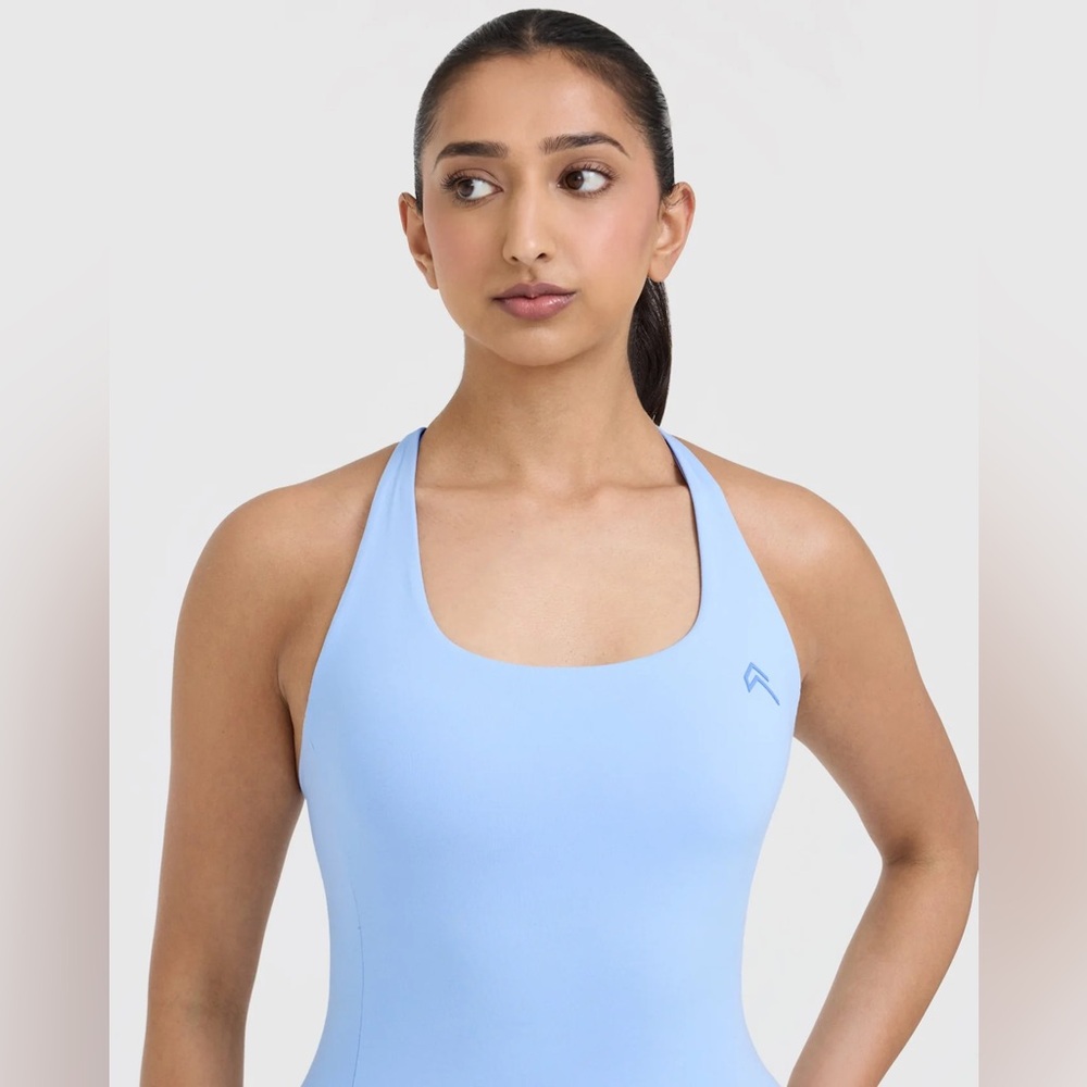 Oner Active Timeless Square Neck Vest | Powdered Blue - S - Picture 4 of 6